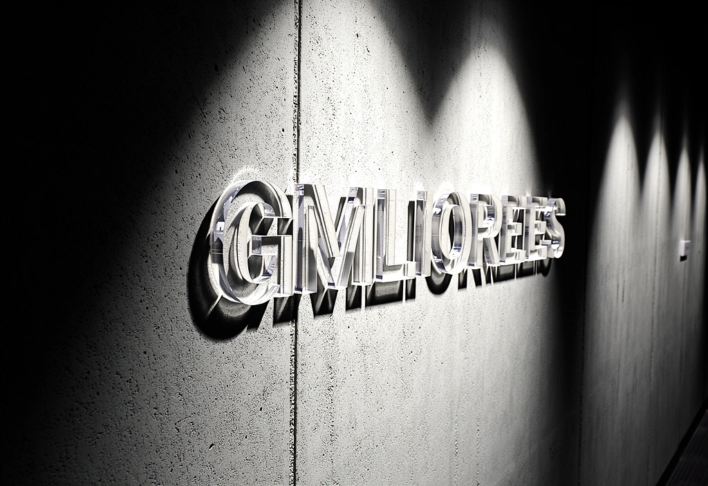 Lobby dimensional signage