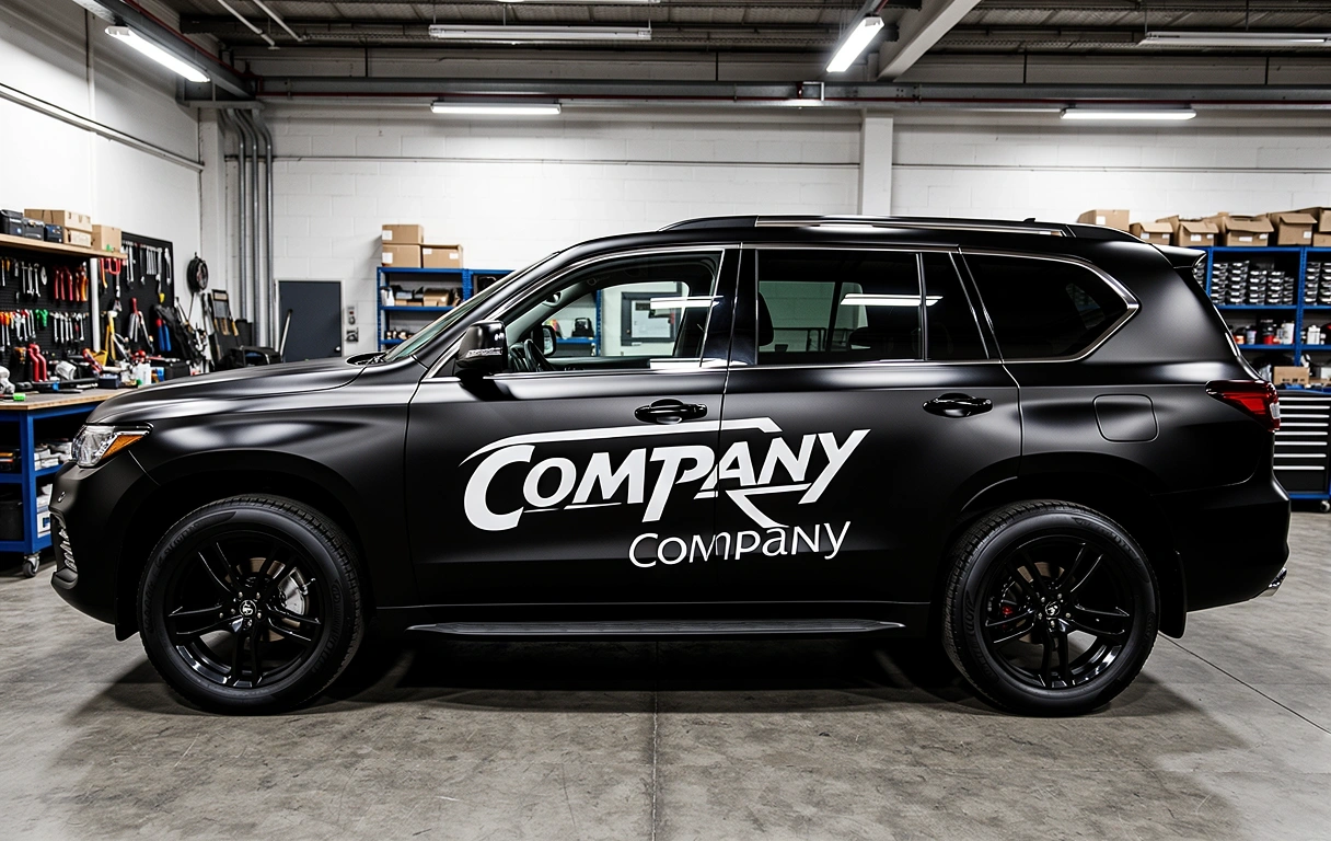 Professional vehicle wrap