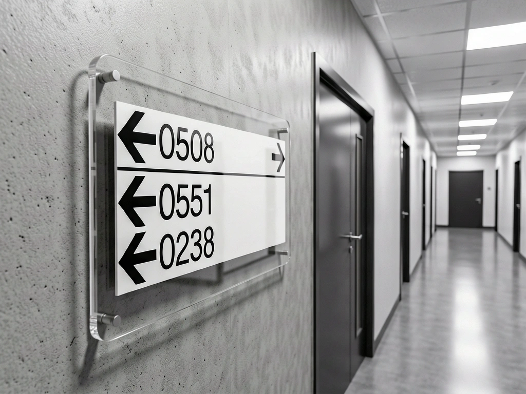 Wayfinding signage in healthcare